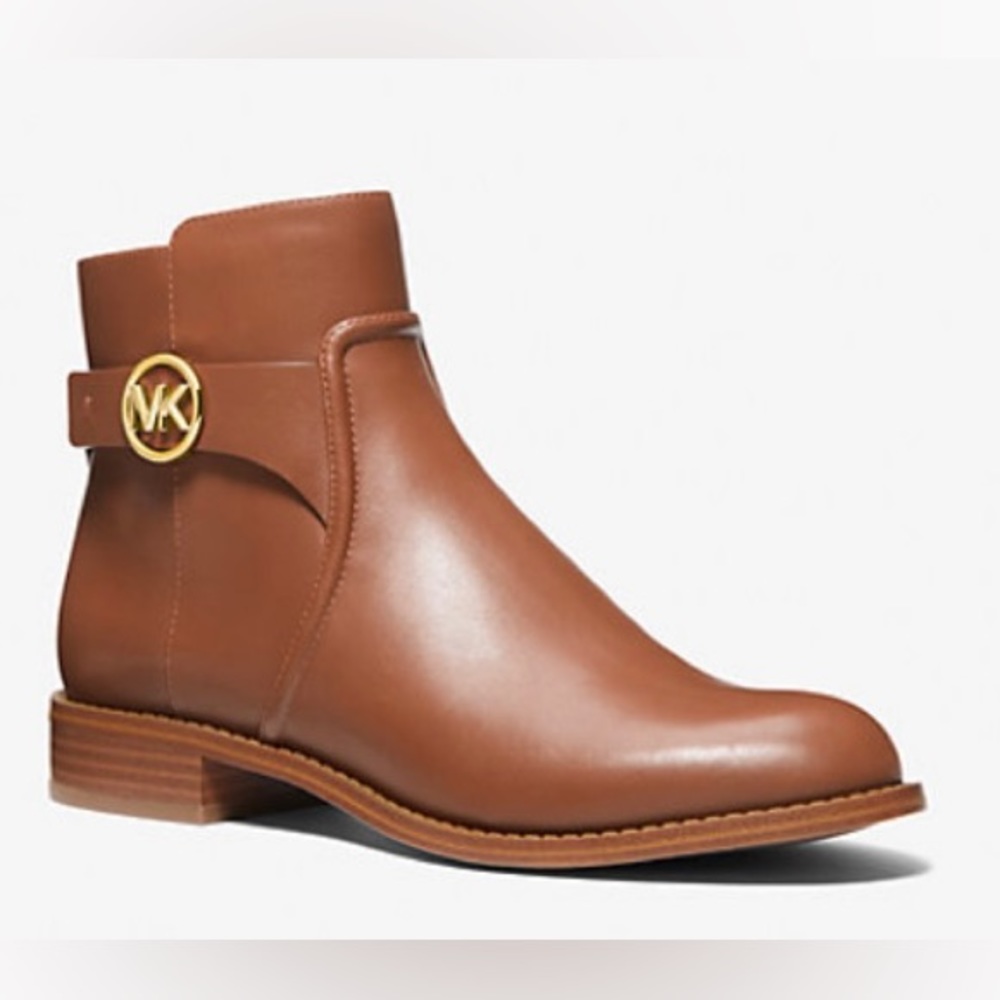 Michael Kors Carmen Leather Ankle Boot